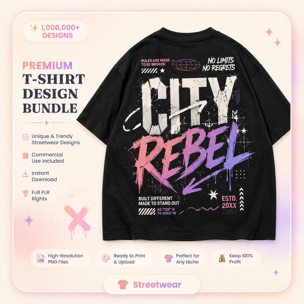 T-shirt design samples